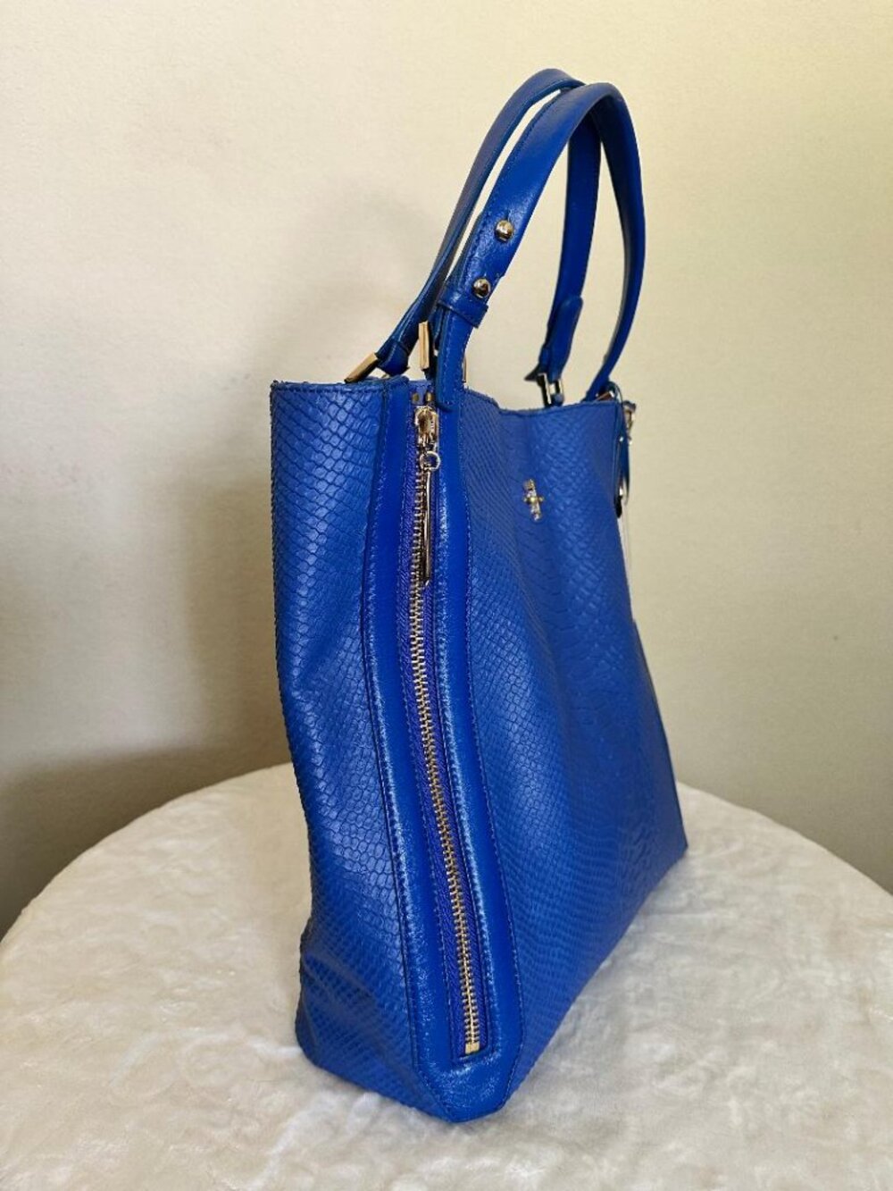 NWT POUR LA VICTOIRE NOUVEAU LEATHER TOTE $475 MSRP - Picture 3 of 8